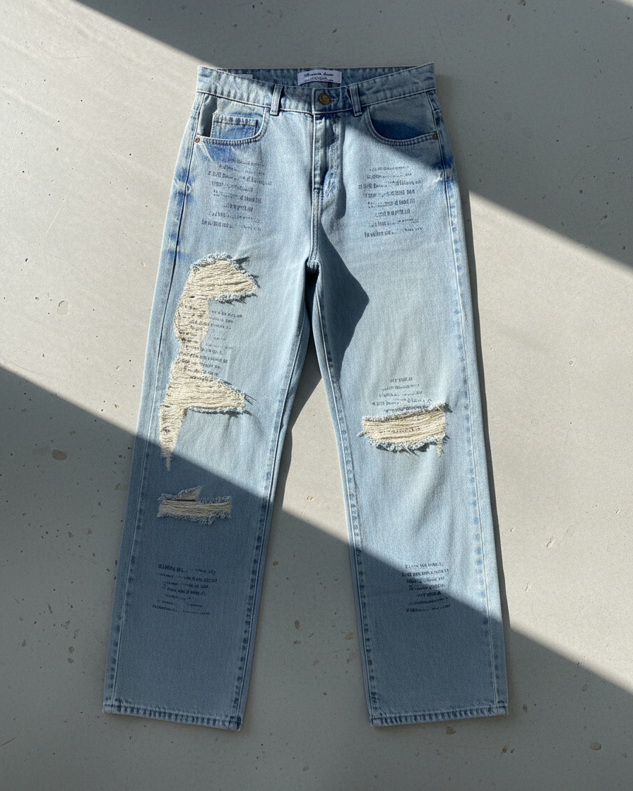 pantaloon jeans cutting